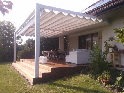 pergola 8 m szerokości